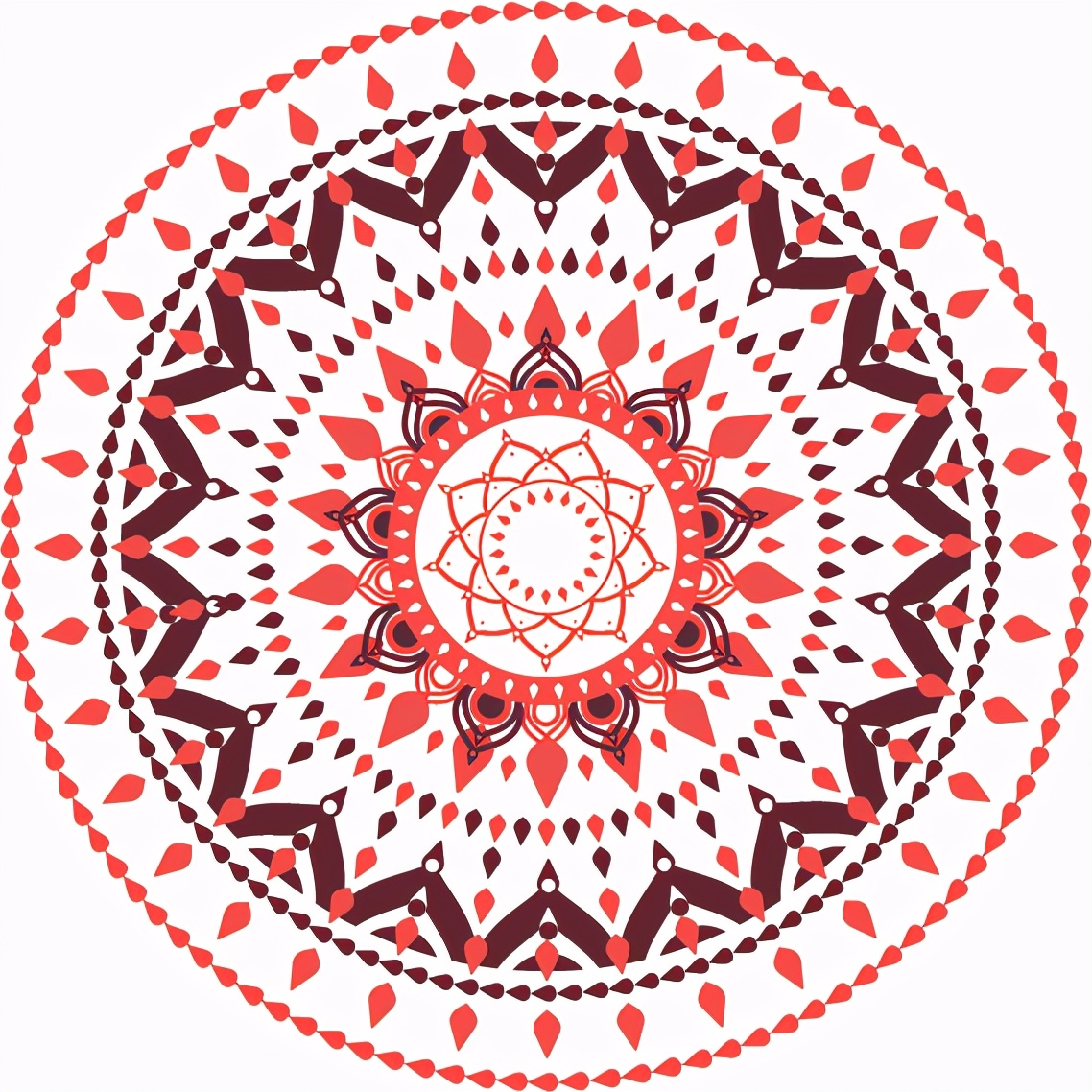 中国圆形图案花纹,中国传统花纹简单图案大全