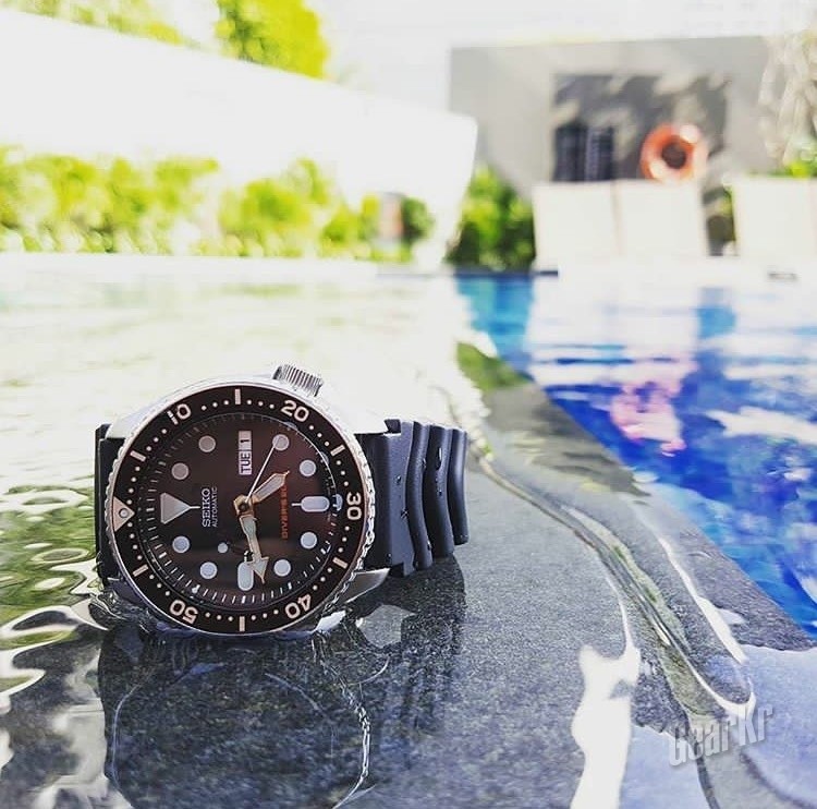 seiko精工5号绿水鬼机械表,seiko潜水男表