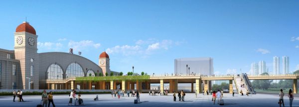 汉口火车站北广场何时投入运营,武汉汉口火车站北广场建设进度