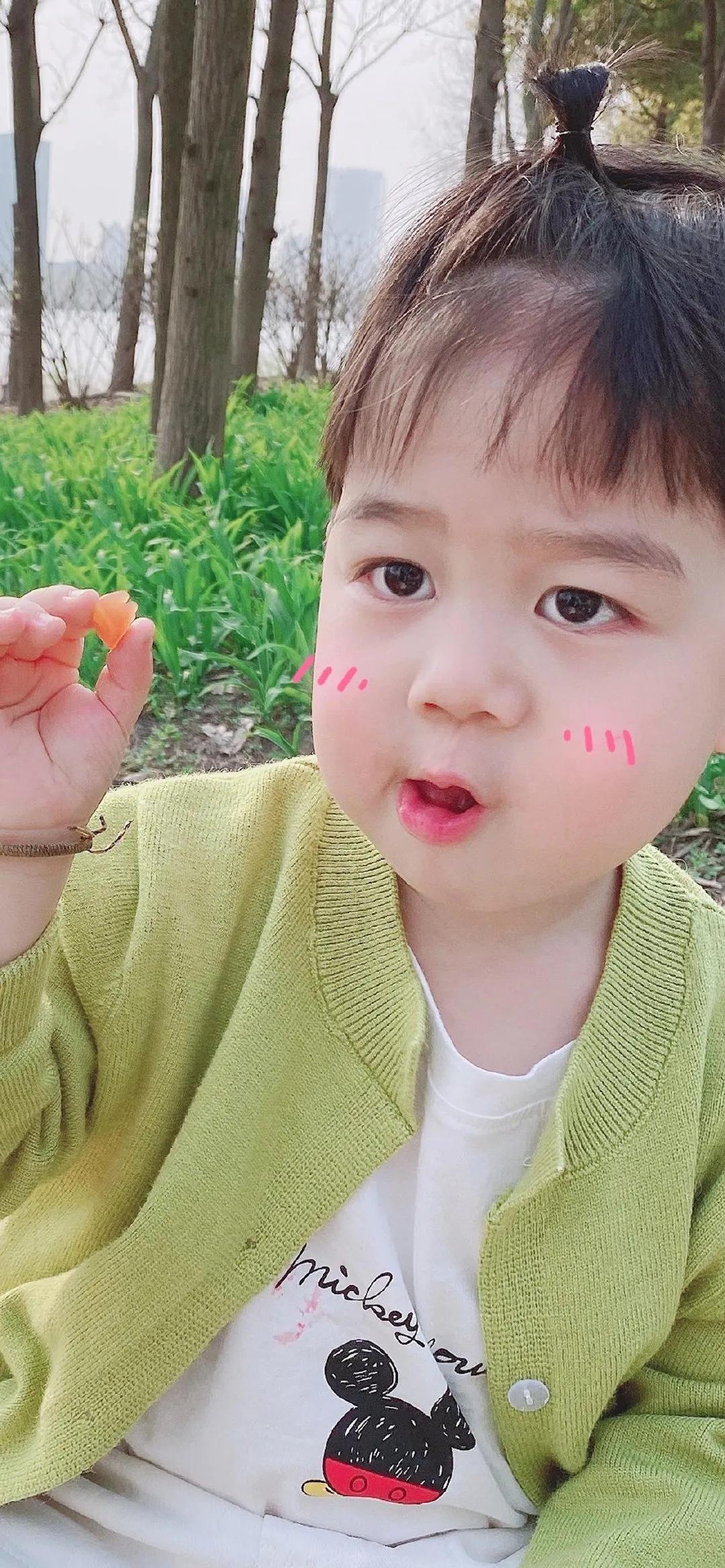 可爱萌娃壁纸高清无水印,可爱萌娃壁纸抖音