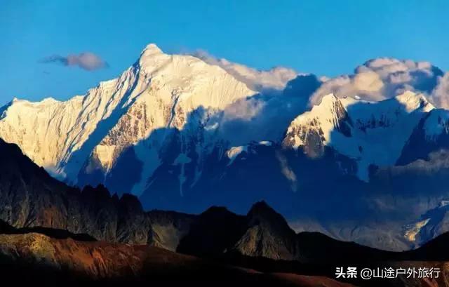 神山十大徒步路线图,川西小环线自驾攻略青绕神山