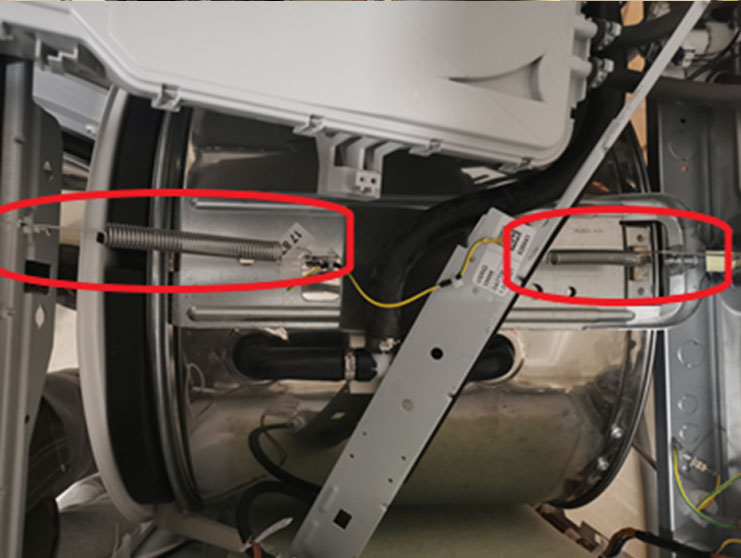 拆出来洗的洗衣机,瑞典asko整体洗衣房