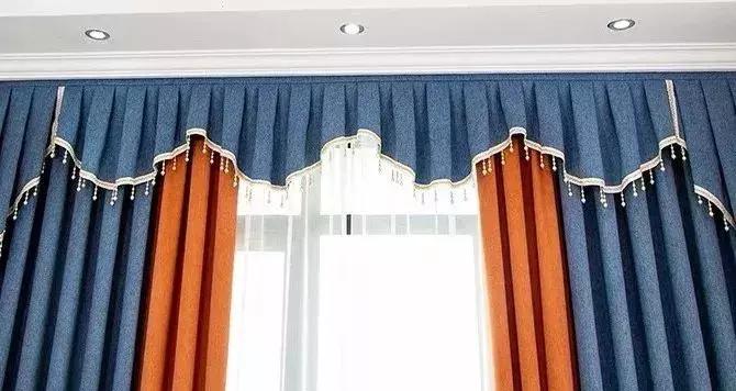 双层弧形工字折帘头效果图,工字折帘头教程