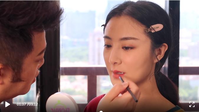 李东田甜酷妆,李东田美妆技巧