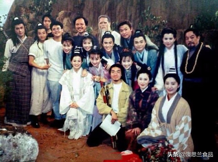 神雕侠侣黄晓明版刘亦菲幕后花絮,95版神雕侠侣花絮