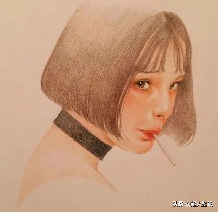 韩国高颜值小姐姐学了6年的绘画,却治愈了全网18万粉丝