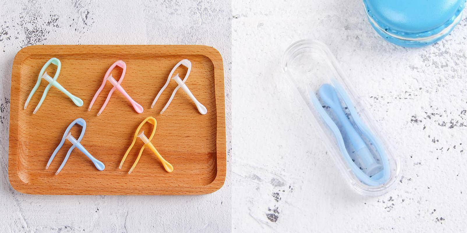 职场女无框眼镜,女白领上班时找隐形眼镜