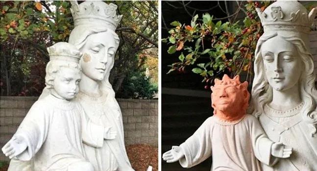 笑到流泪，毁容式*物文**修复引网友群嘲！少女变大妈，太辣眼睛