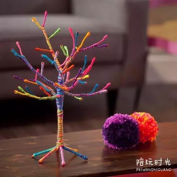 家里的旧毛衣别扔，娃一年的幼儿园作业就靠它了！