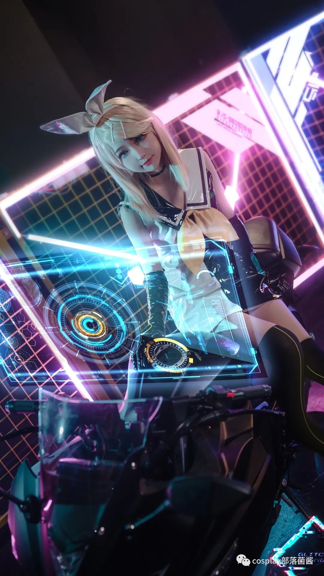 cos镜音双子服装,cos镜音双子皮肤