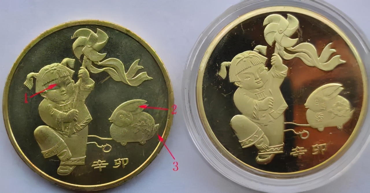 如何区分生肖纪念币真假,2003生肖纪念币真假鉴定