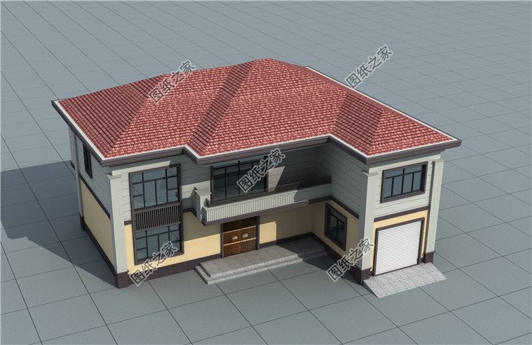 农村自建房七字地形怎么设计,7字型宅基地自建房设计图