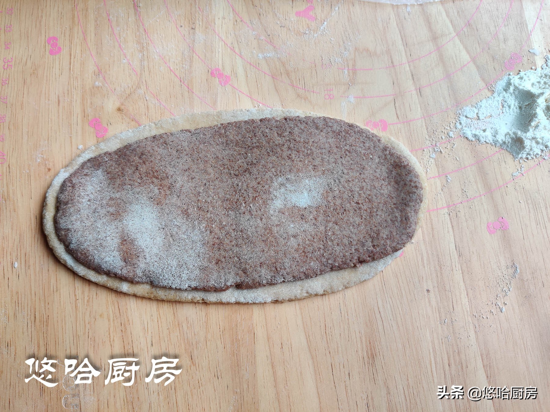 如何在家制作黑全麦馒头,自发全麦牛奶馒头教程全过程