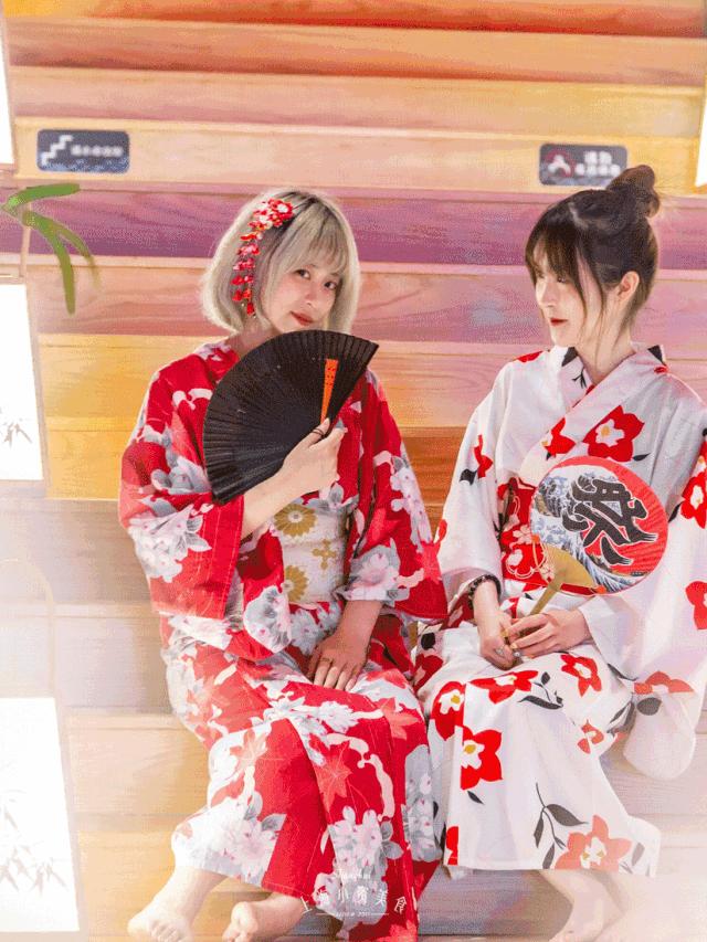 一站打卡魔都网红日式泡汤馆，变身超甜樱花妹！