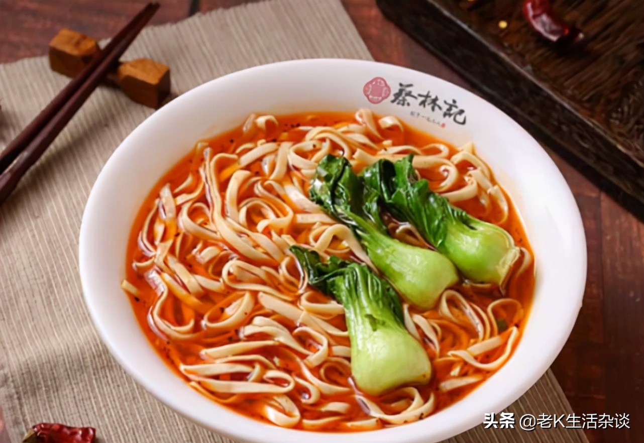 热干面蔡林记官方旗舰店老字号,蔡林记热干面的诞生史