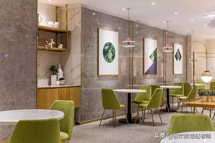 轻食甜品店设计效果图,大型烘焙甜品店设计效果