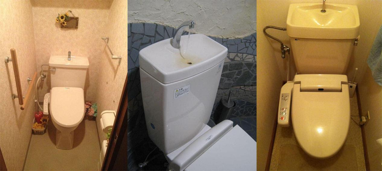 卫生间只装马桶和小便池如何设计,洗手池装在马桶上