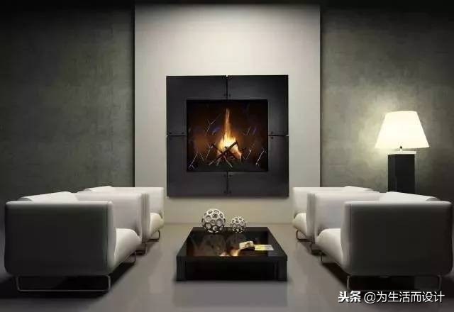 壁炉带给生活一种无法忘怀的情调,冬日氛围感壁炉