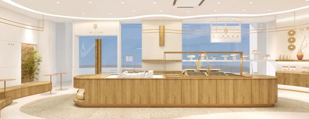 蛋糕店简装修风格图片,新中式蛋糕店极简风格