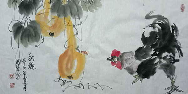 画家刘忠义绘画作品欣赏,刘皓水墨画作品欣赏