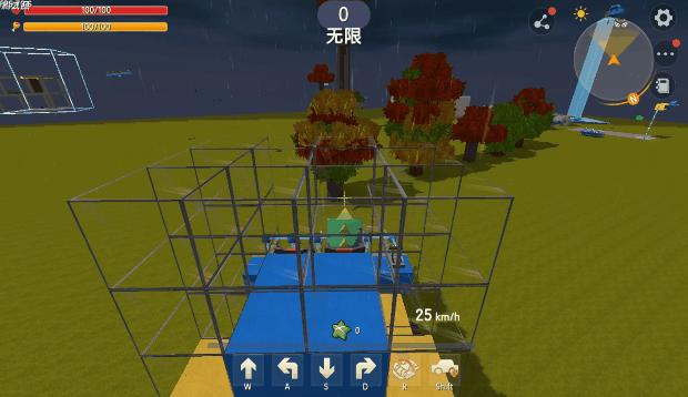 迷你世界大神建造巨型古堡,迷你世界建造岩石巨人