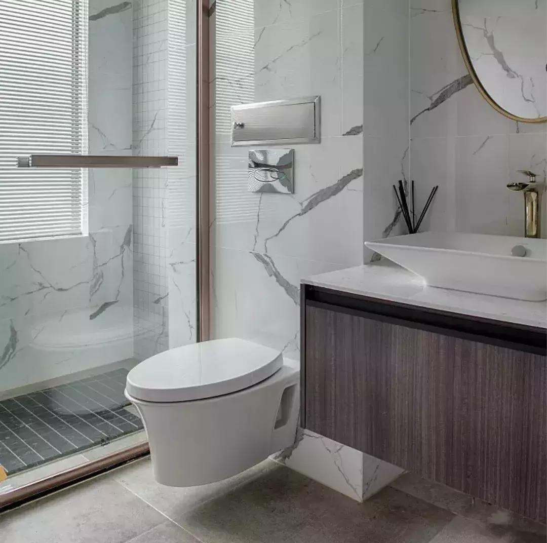 极简风创意卫生间设计,创作灵感公共卫生间