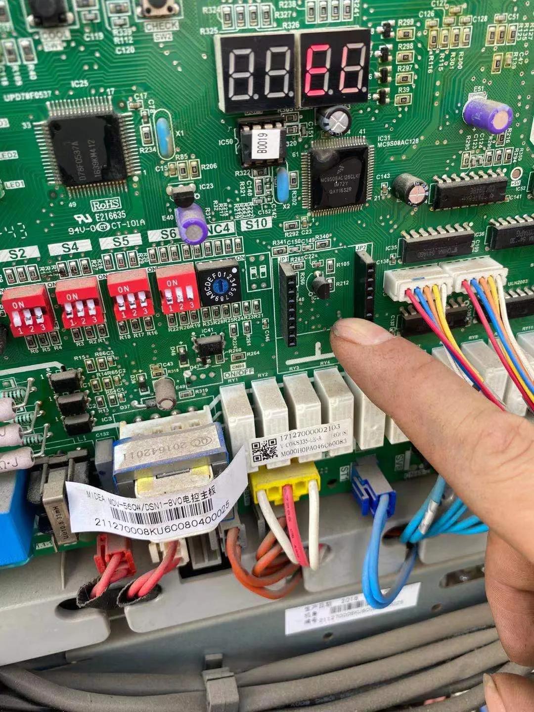 美的空调el01维修,美的多联机el故障怎么解决