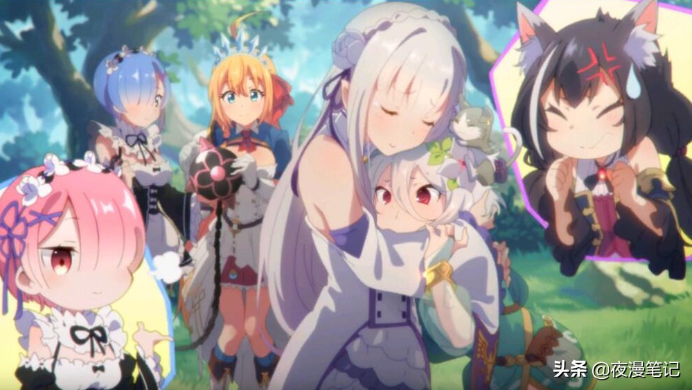 《公主连结xRe零》爱蜜莉雅遇见失散多年的“妹妹”可可萝真香