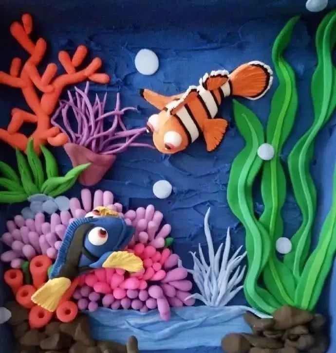 儿童手工粘土创意视频,7-12岁粘土手工简单好看小章鱼