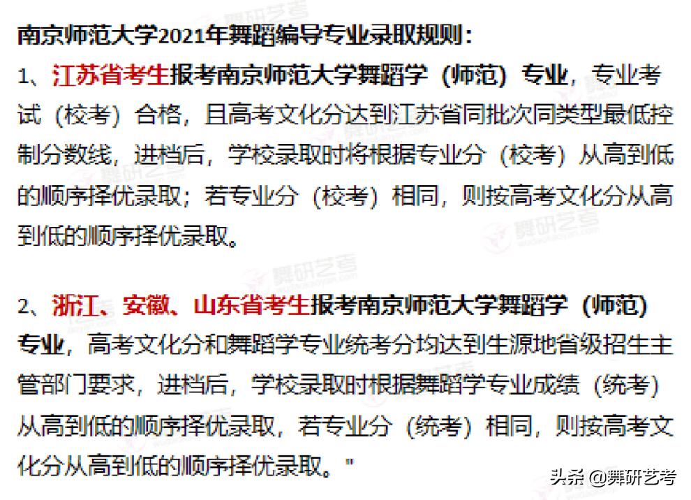 舞蹈师范类大学排名,全国舞蹈学院排名985211