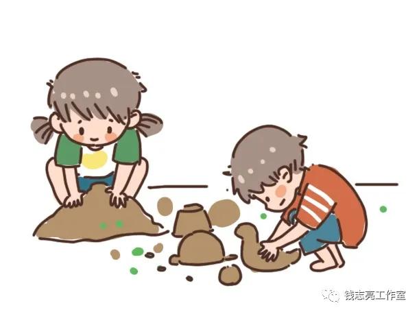 有远见的父母不怕孩子脏,父母不嫌弃自己的孩子脏