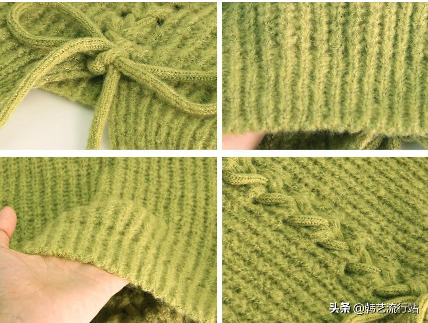 韩版穿搭女装高级感春,女装毛衣新款韩风搭配