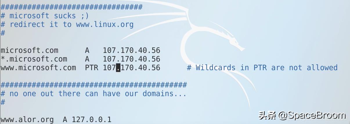 四十二，DNS欺骗和钓鱼网站原理详解及漏洞还原