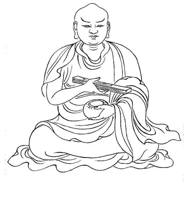 李公麟白描十八罗汉图,白描罗汉图全集