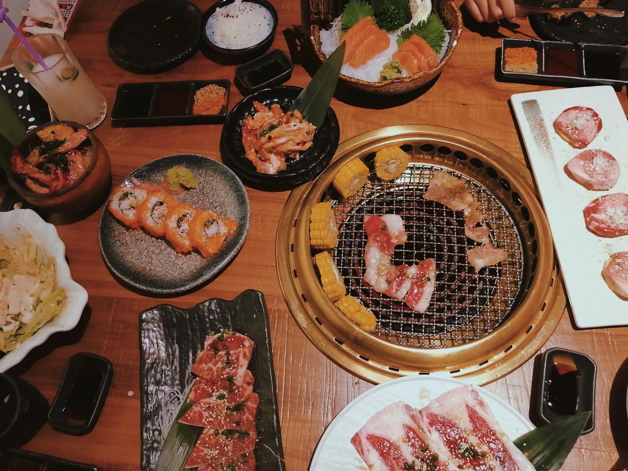 郑州美食店鳥蘭烧肉,建业凯旋广场店日式烤肉