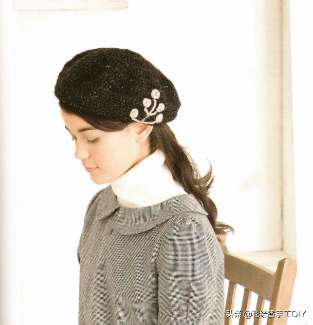 钩毛线饰品教程,毛线饰品的钩织图解