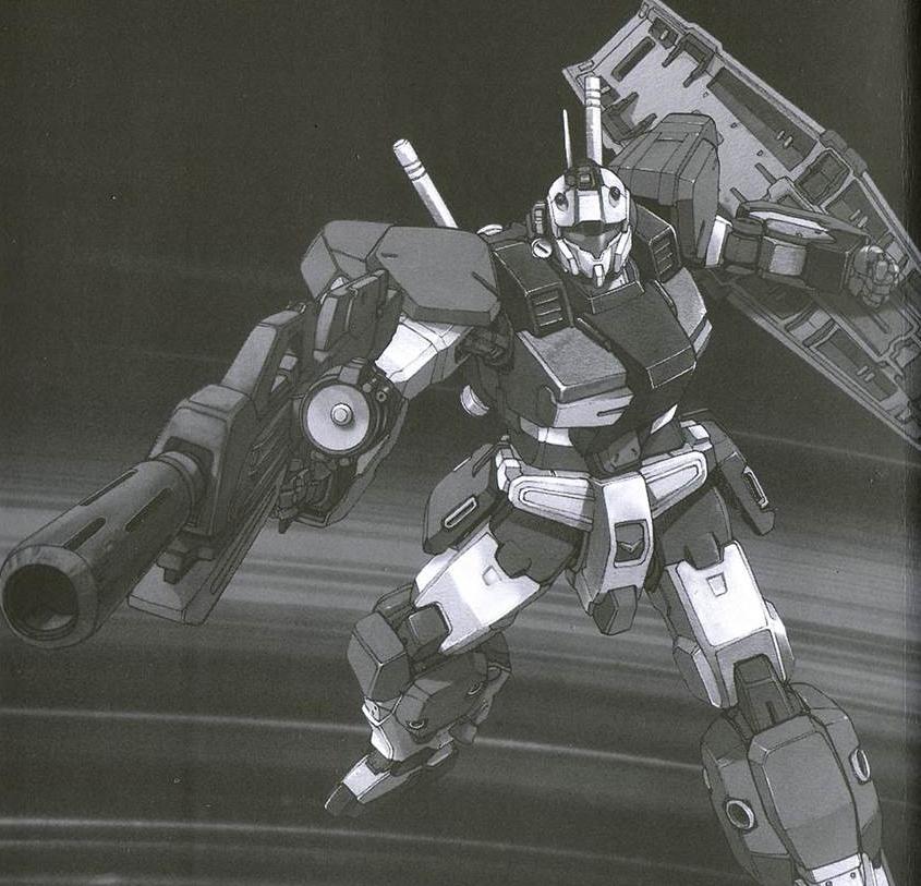 机动战士高达机体设定系列——完整的高达量产机RX-81G-Line