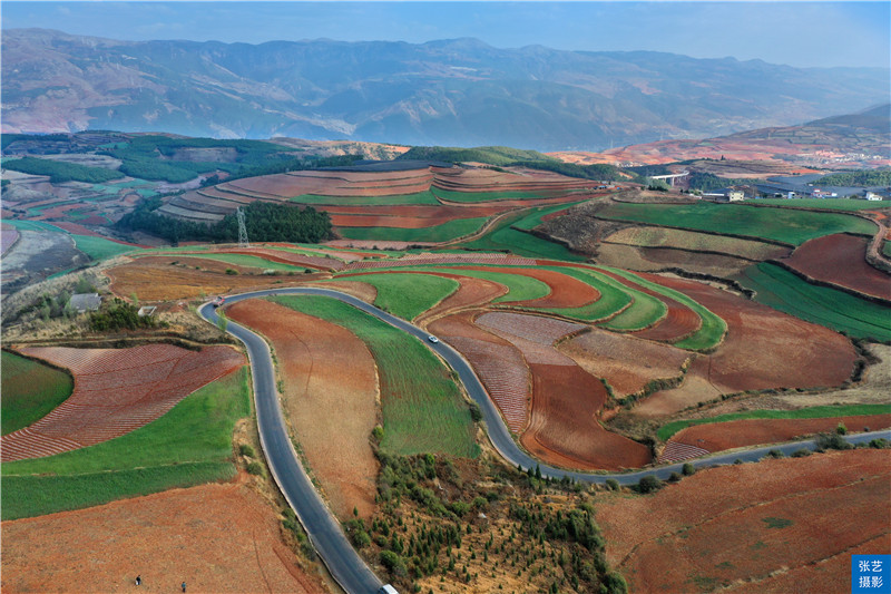 云南红土地共有几个景点,最美云南之东川红土地