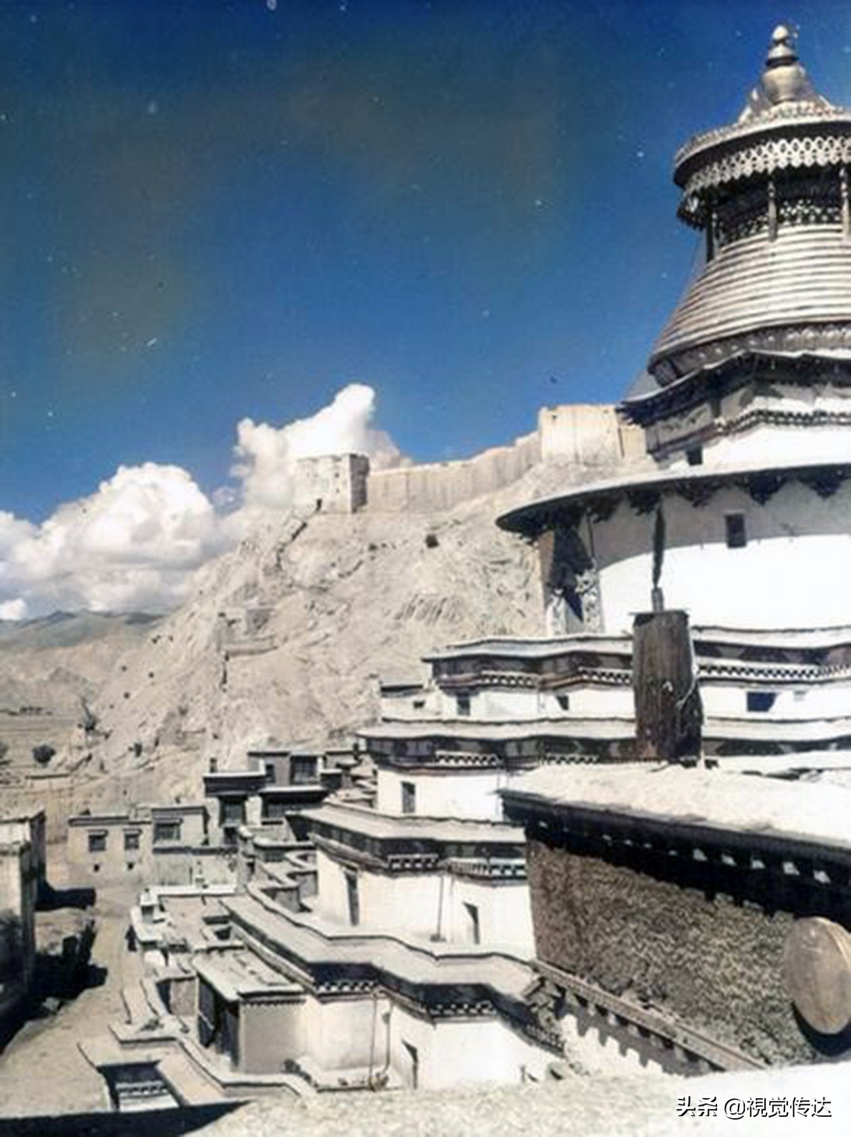 18张令人叹为观止的彩色老照片,令人震撼的65年前西藏高清彩照