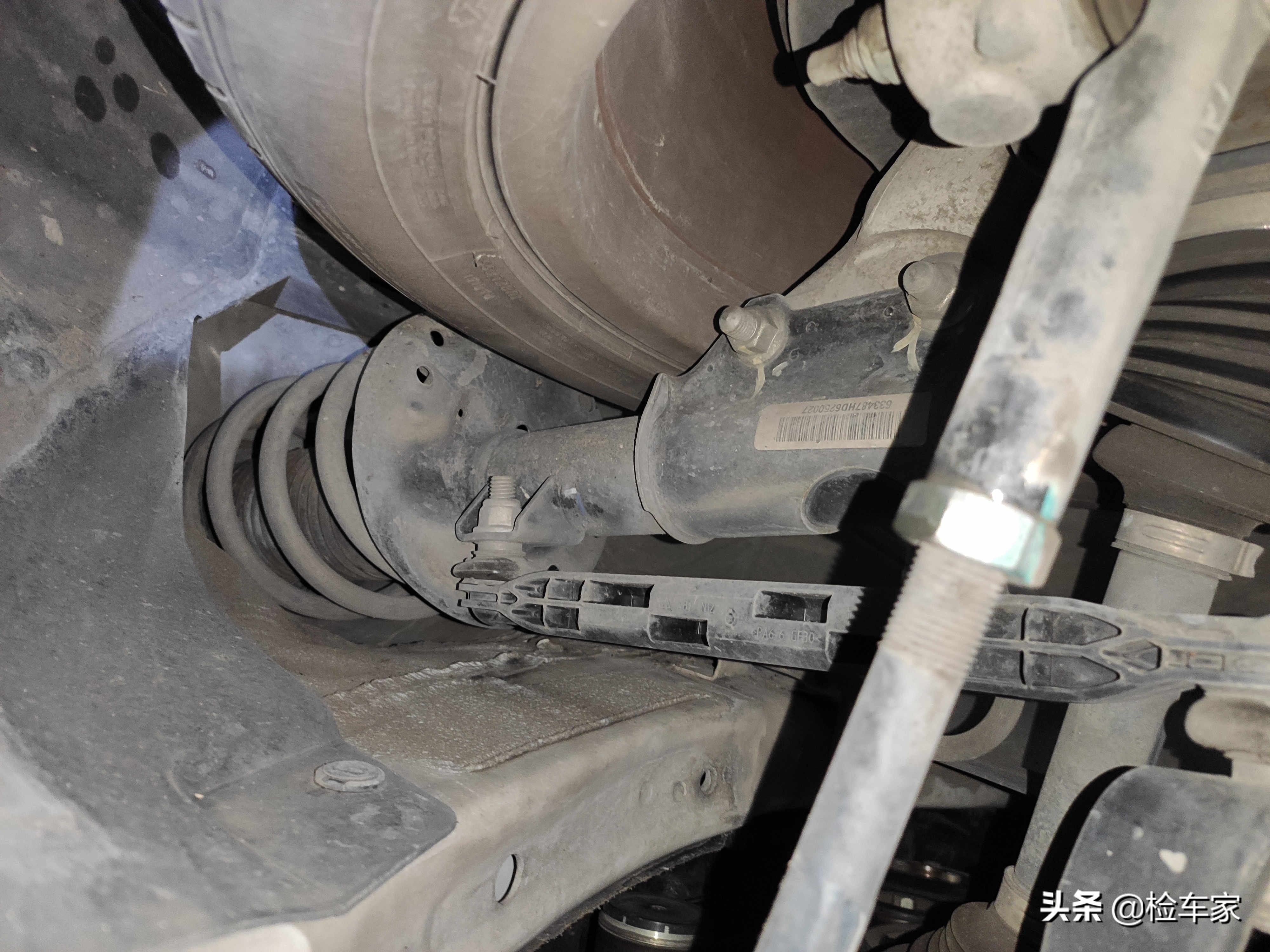 东北客户异地委托检测别克英朗，车尾焊接不敢买，客户：怕冻掉了