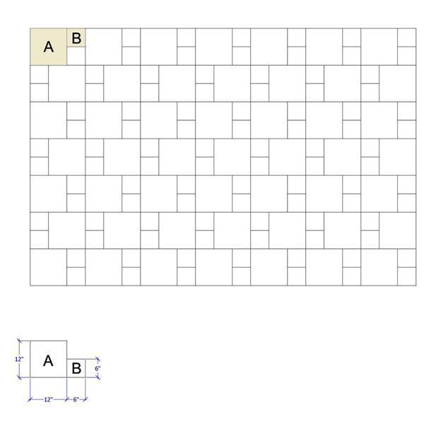 客厅瓷砖75*150铺贴效果图,十六种瓷砖铺贴方法