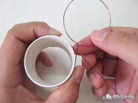 丝袜缠花做法,手工缠丝花朵制作方法