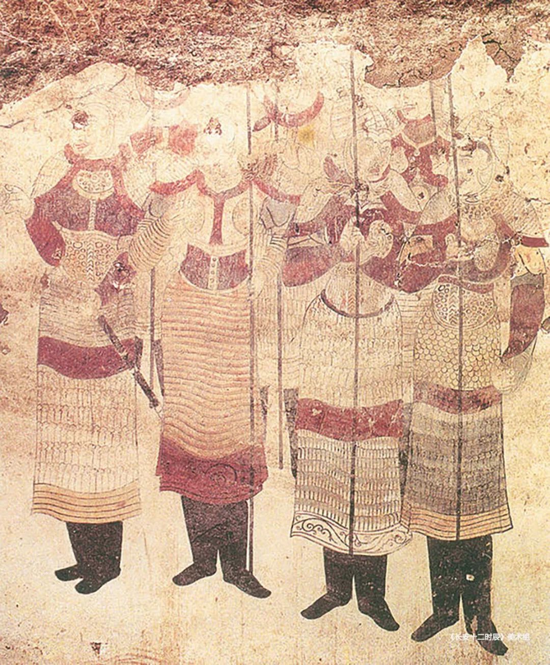 长安十二时辰唐朝铠甲,70后长安十二时辰盔甲