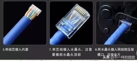 如何做网线水晶头一步一步的教你,电脑网线教程