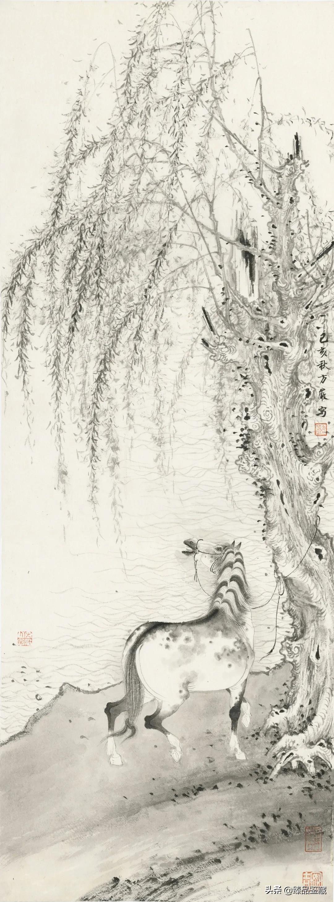 方严讲中国画构图,方严中国画研习班