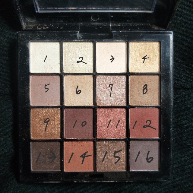 眼影nyx正品,nyx16色眼影03