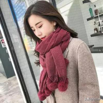 冬天的围巾选这几条时髦又保暖,围巾最好看十种搭配
