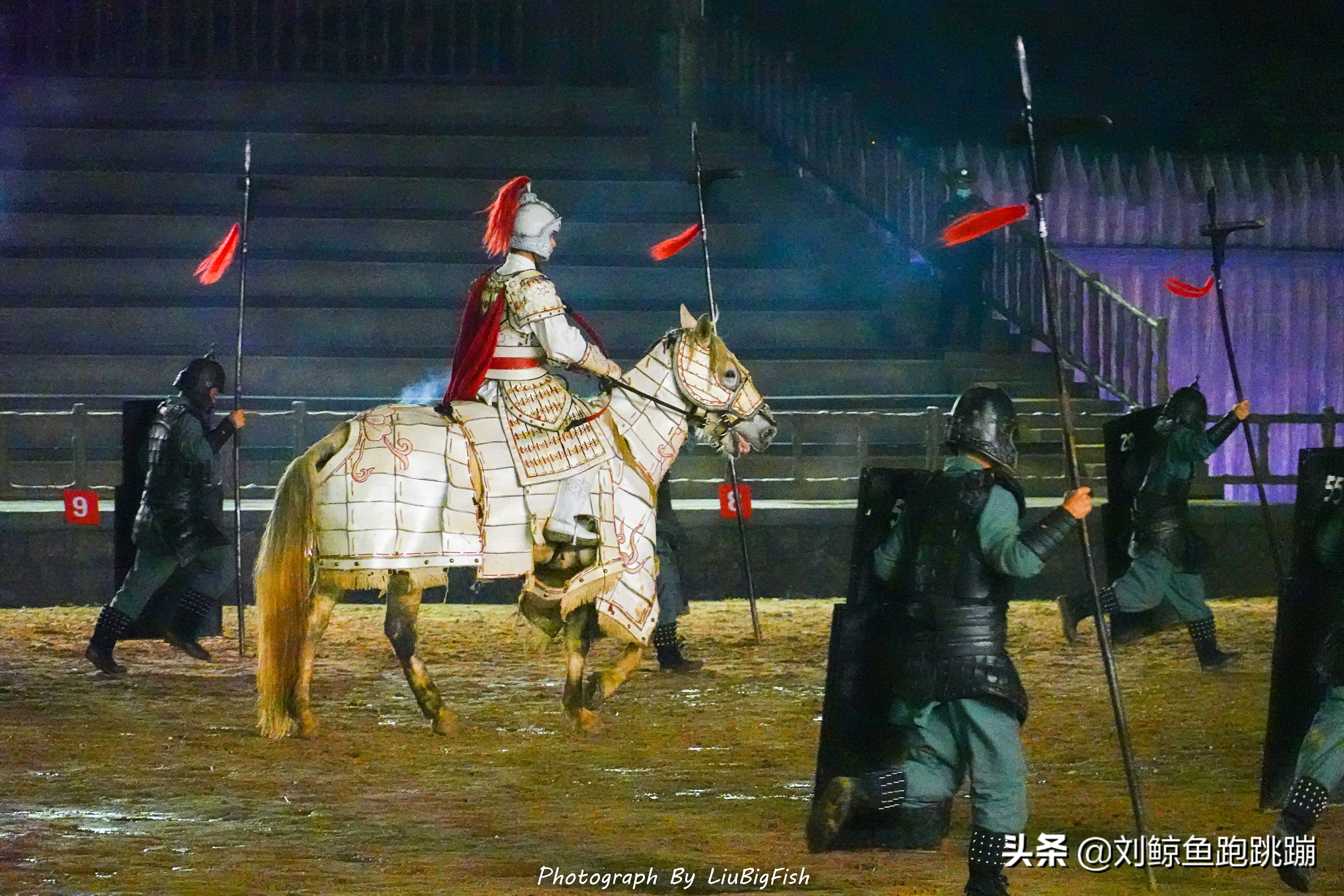 武汉木兰草原狂欢夜视频,木兰草原马战演出直播
