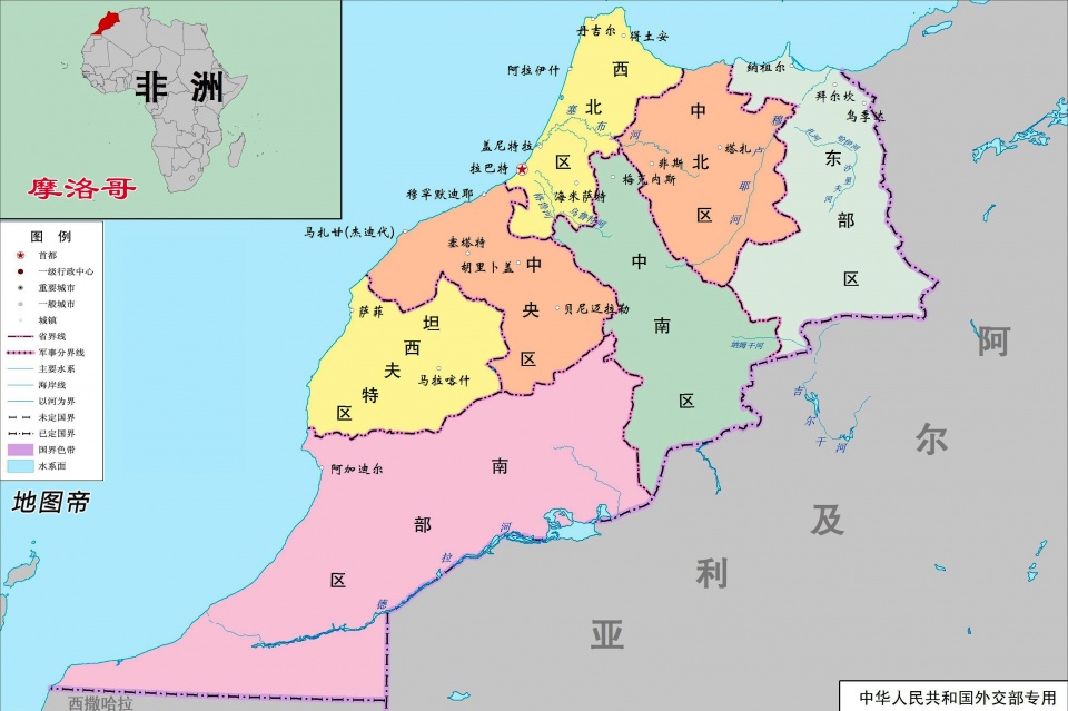 为什么摩洛哥是一个假的非洲国家？几乎没有黑人