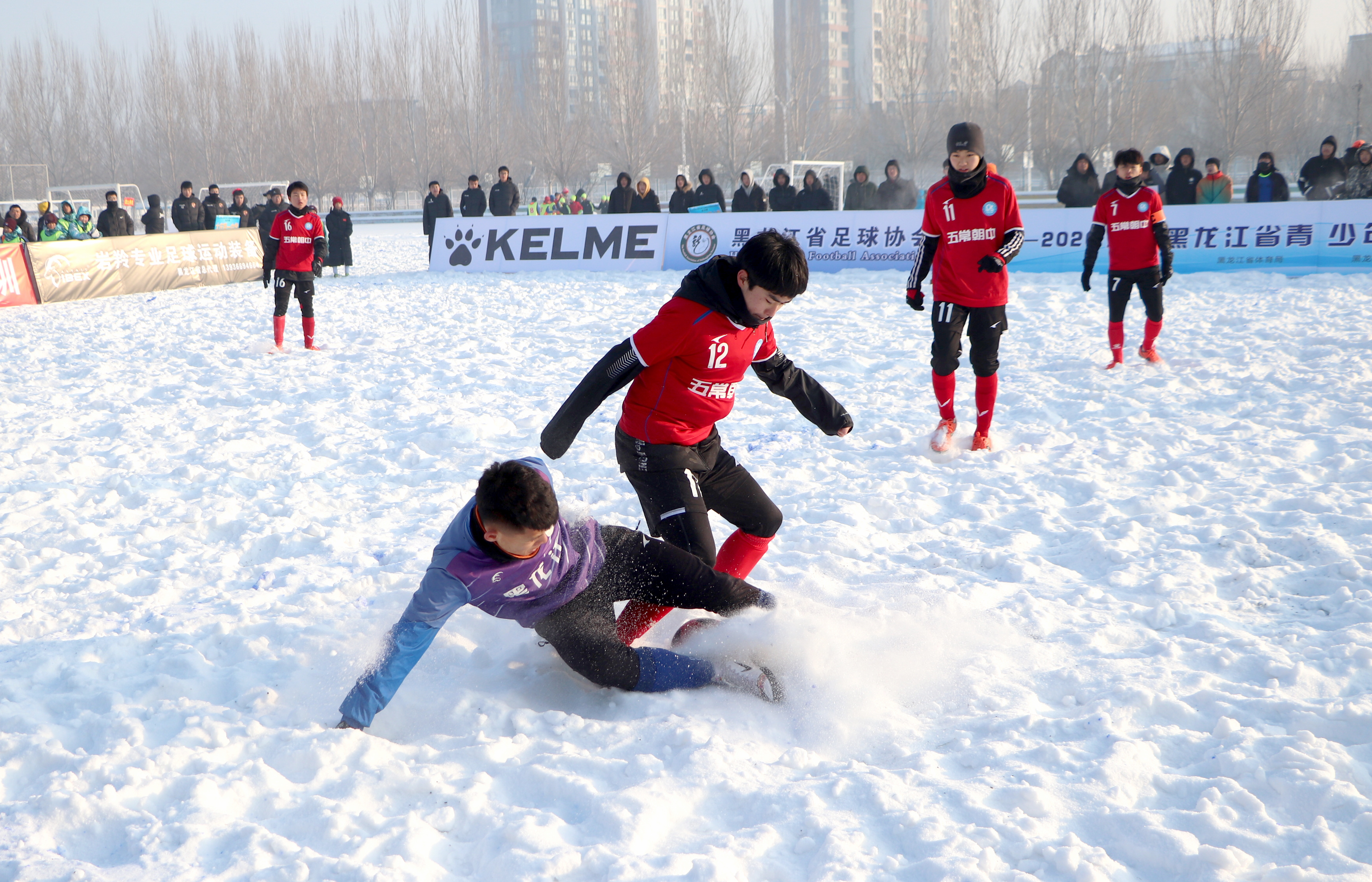 黑龙江省雪地杯足球落下帷幕,2019年哈尔滨雪地足球比赛